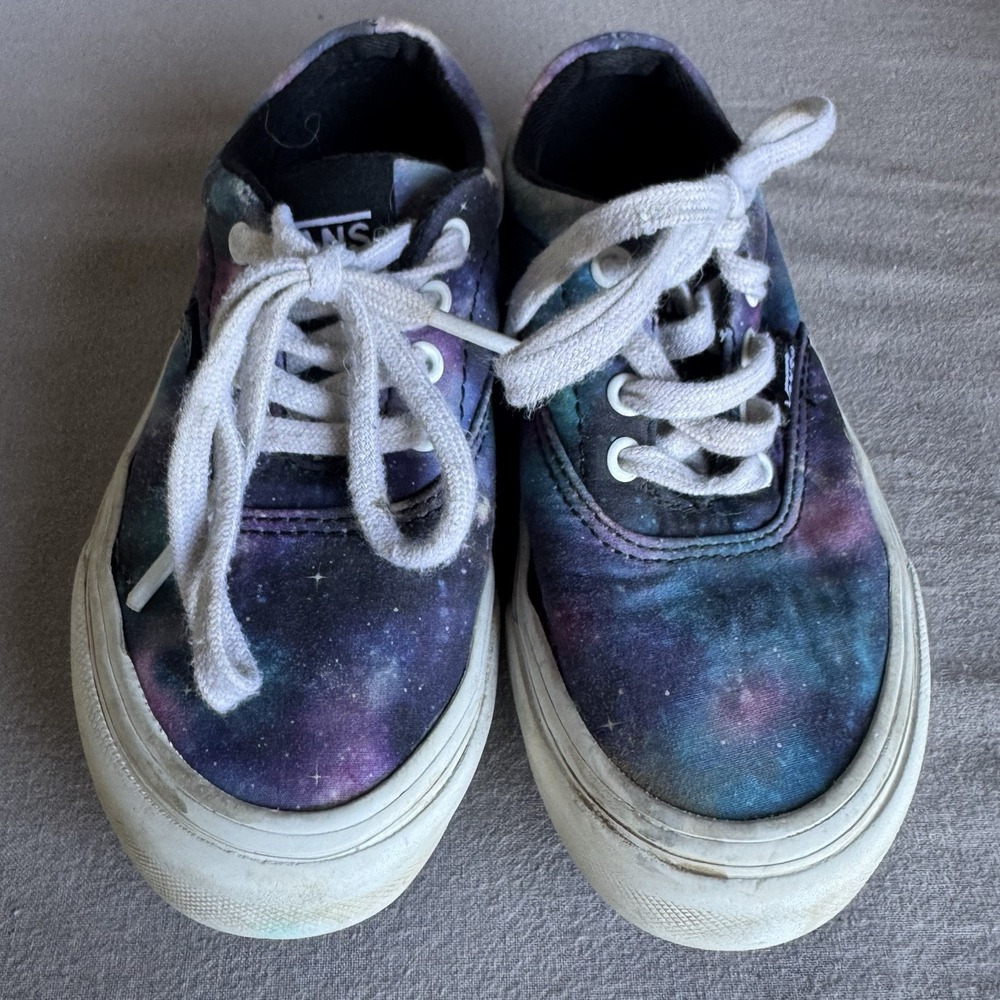 Size 11c‎ - VANS Off The Wall Doheny Galaxy Sneakers Kids Shoes Waffle Sole Low - Picture 2 of 8